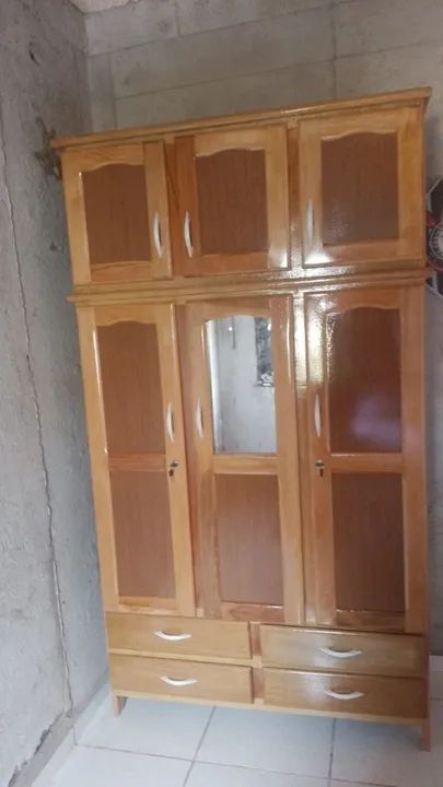 Guarda roupa casal 3 portas  - Foto 2