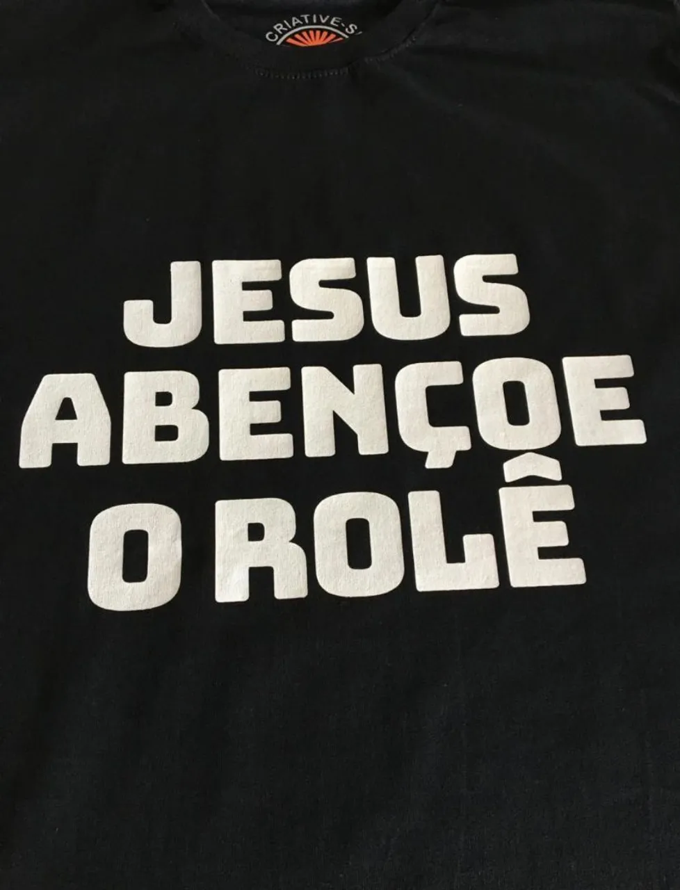 Camiseta Jesus Abençoe o Rolê