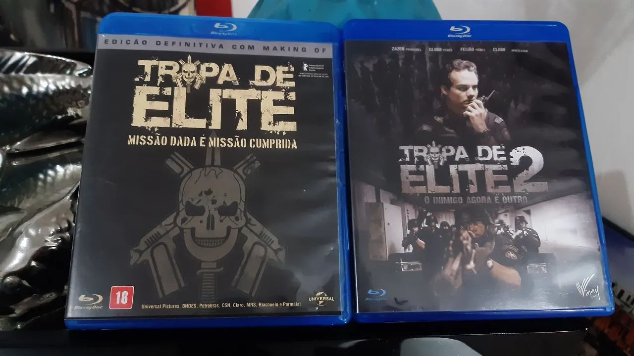 Tropa de Elite 1 e 2 Blu-ray - Edição Definitiva
