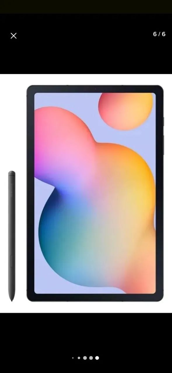 Tablet  s6 lite  Samsung com Caneta64166965747971120