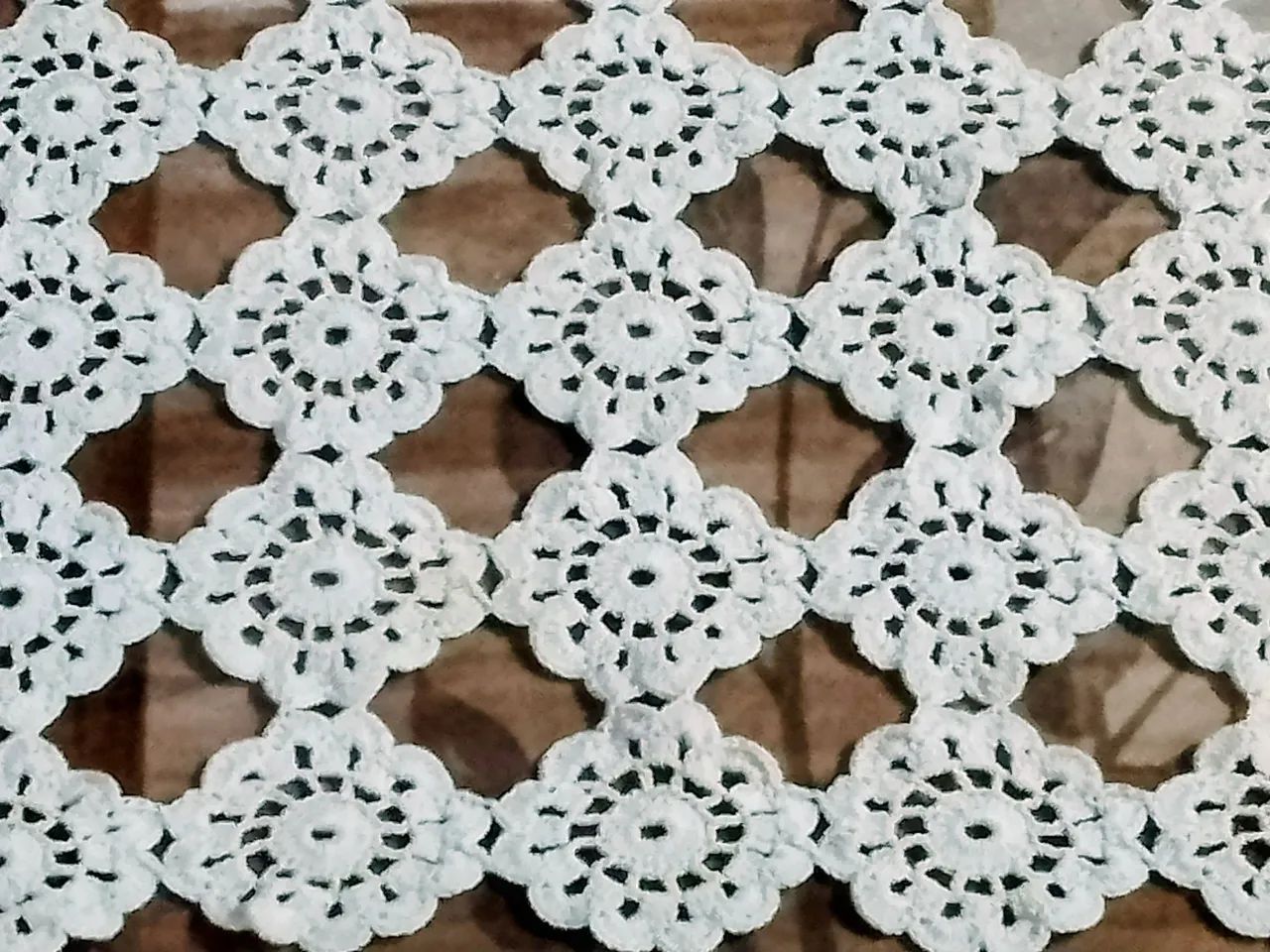 Toalhinha em Crochê 31 x 21 cm - Foto 4