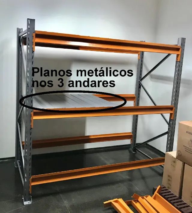 Estrutura Porta Pallet Completa. - Foto 3