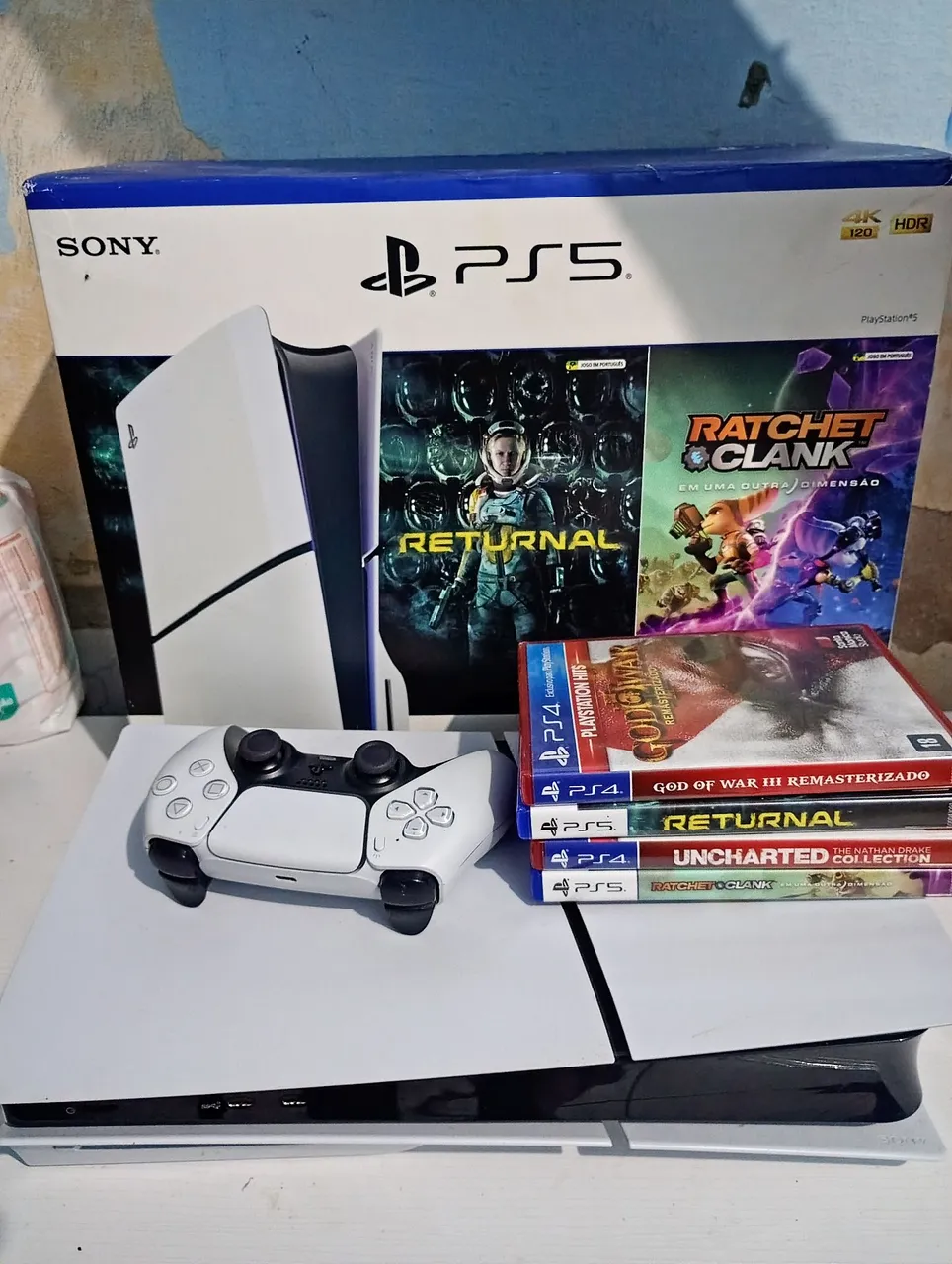 Playstation 5 (PS5) + Jogos
