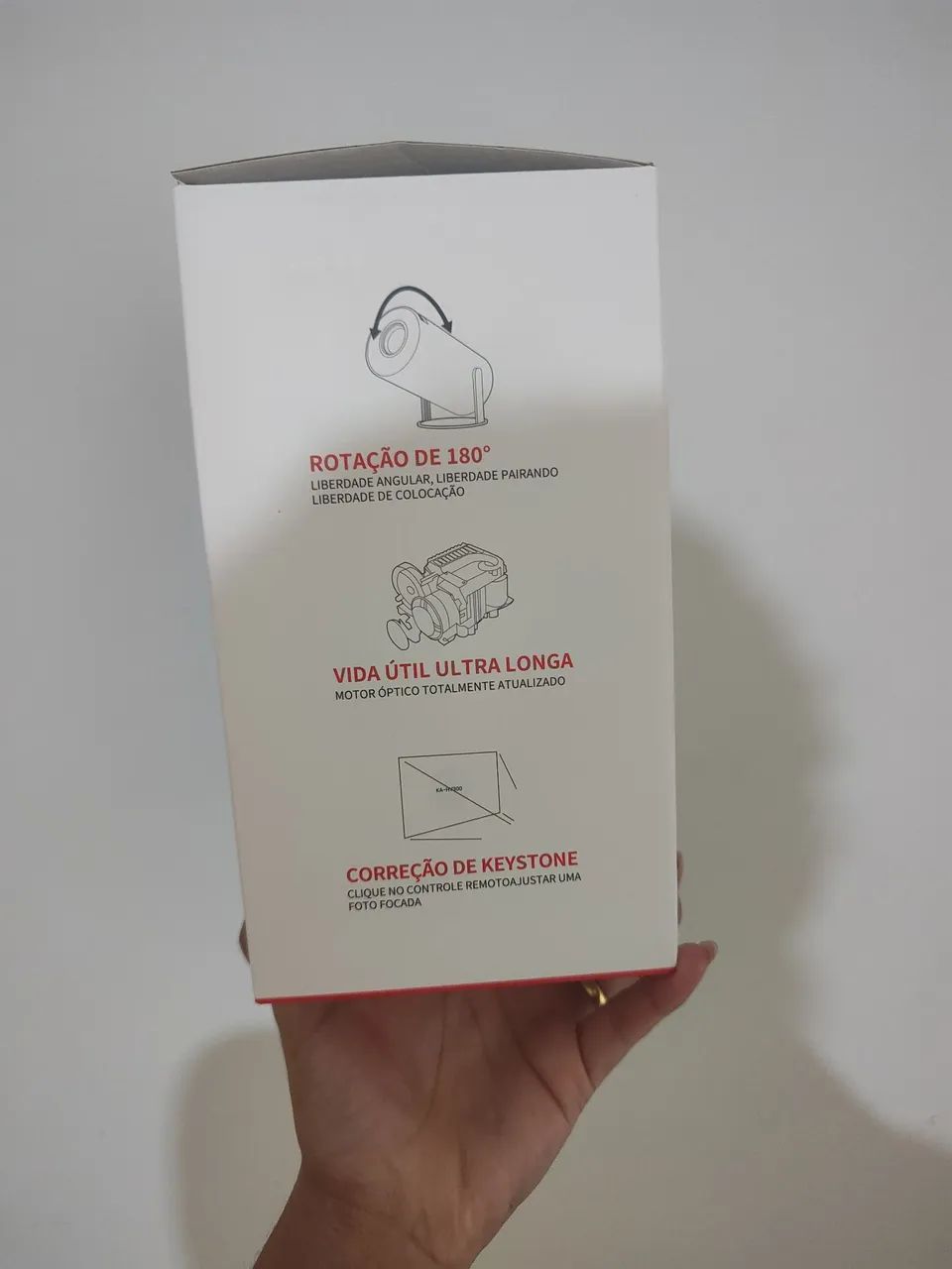 Projetor Ultra HD KAPBOM KA-HY300 - Foto 4