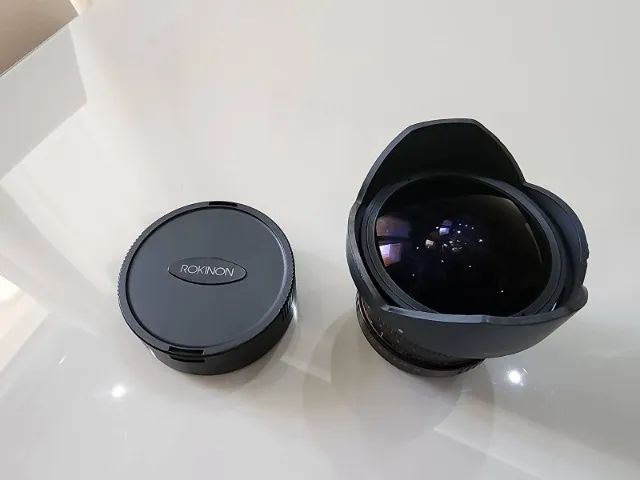 LENTE fisheye 8mm rokinon - Foto 4