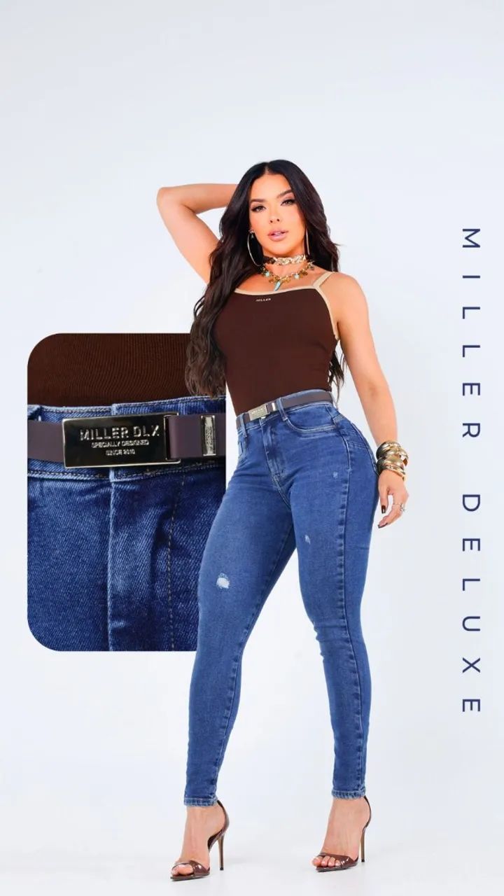 Calça Miller Miller Jeans Deluxe Atacado Modas Loja Miller Deluxe