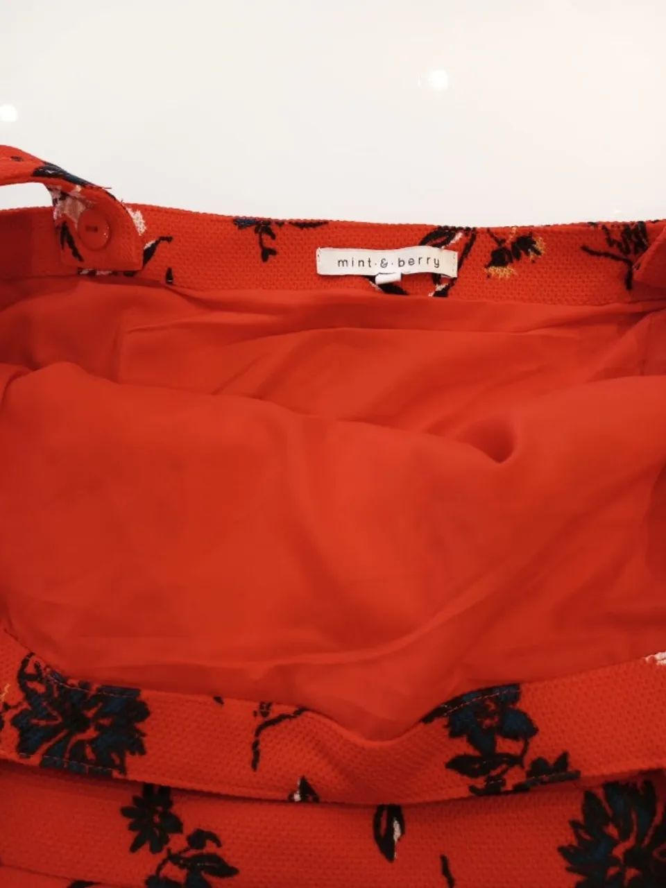  Vestido infantil Mint & Berry vermelho - Foto 4