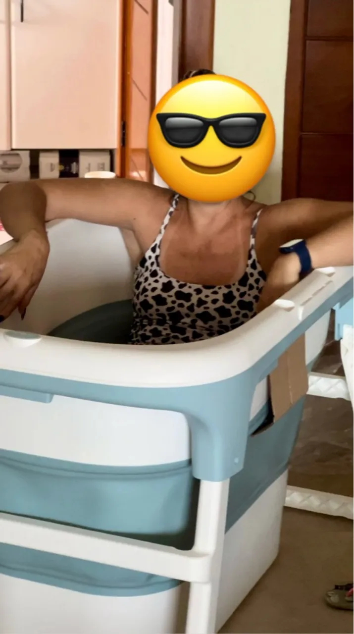 Banheira retrátil para adultos!