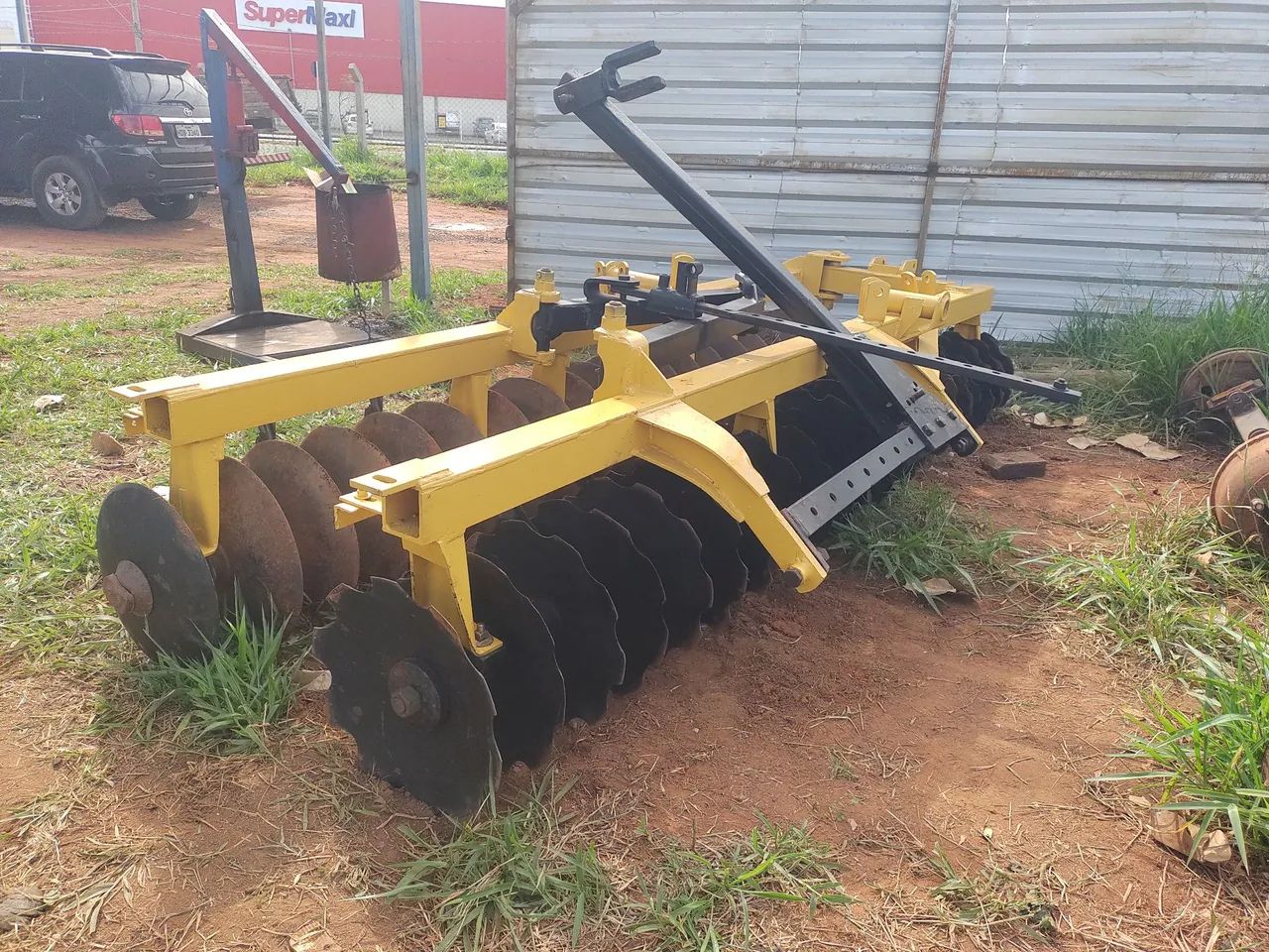 grade niveladora baldam 42 discos