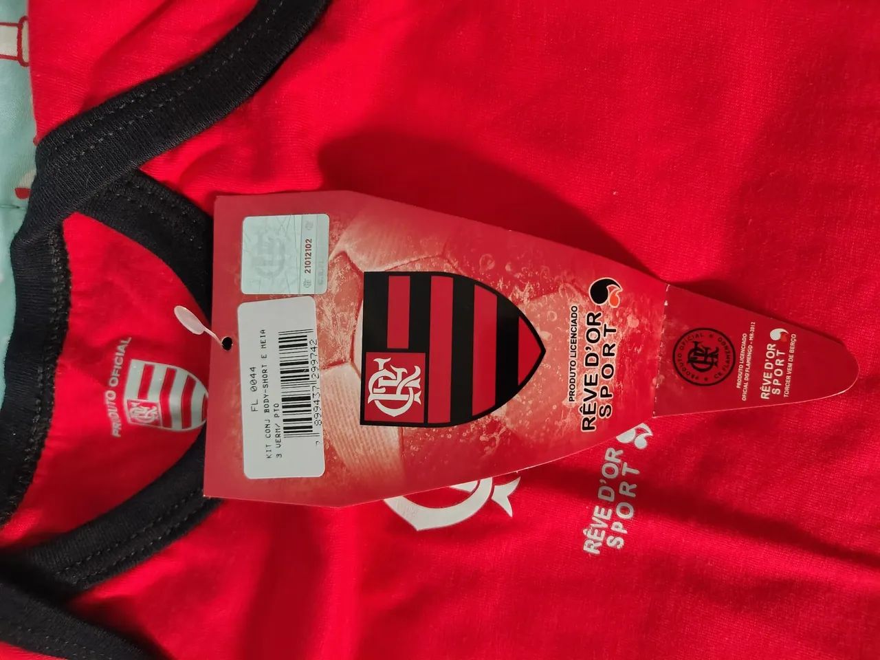 Conjunto infantil do Flamengo  - Foto 5