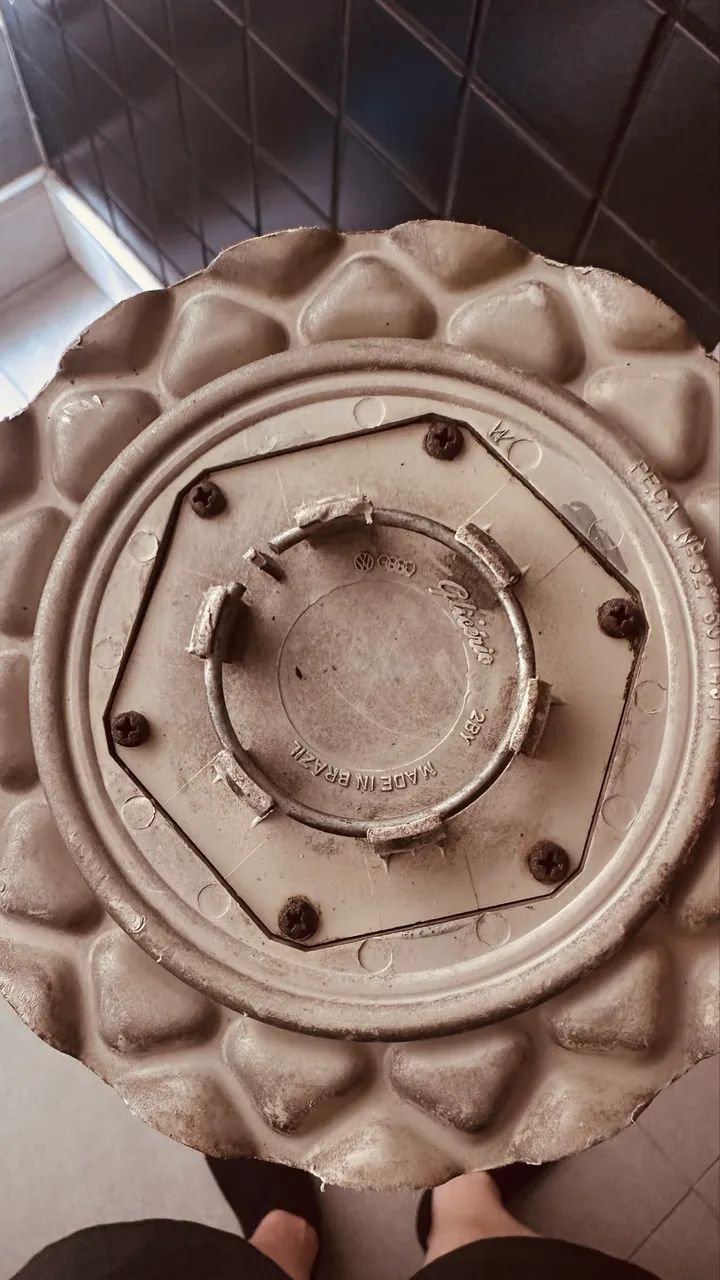 Par de calotas originais Volkswagen BBS aro 14 - Foto 2