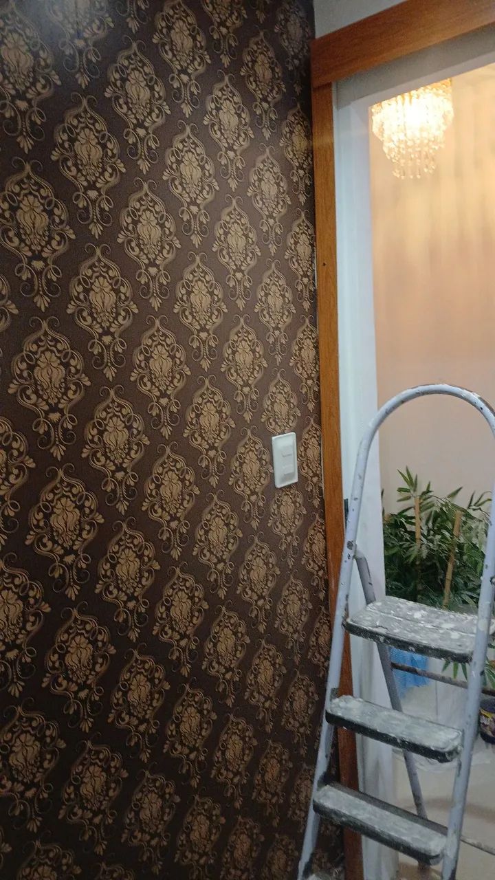 Colocação de papel de parede  - Foto 3