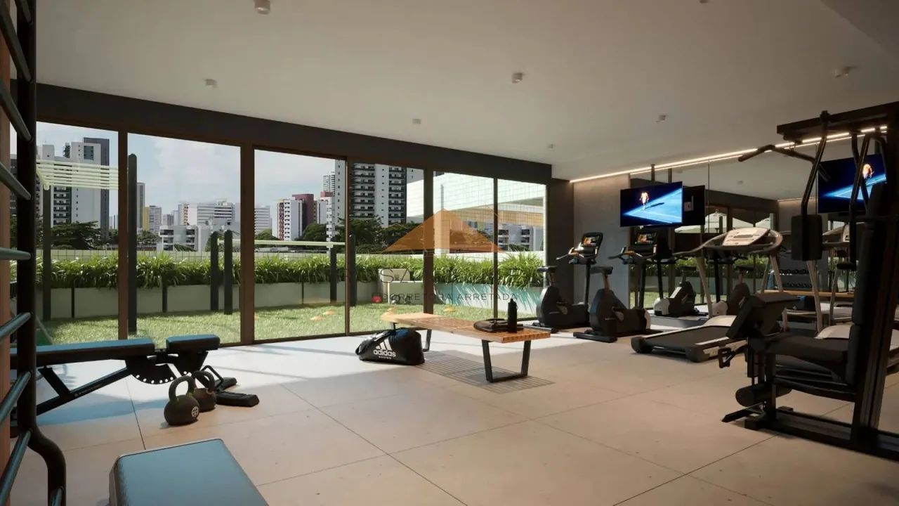 Edifício Varanda de Casa Forte, 26m², 1 quarto, 1 suíte, varanda, área de serviço, 1 vaga - Foto 6