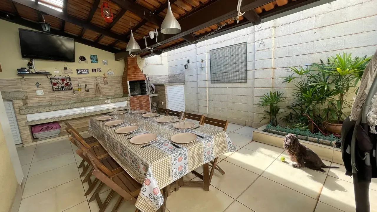 Casa de condomínio para venda tem 164 metros quadrados com 4 quartos - Foto 4