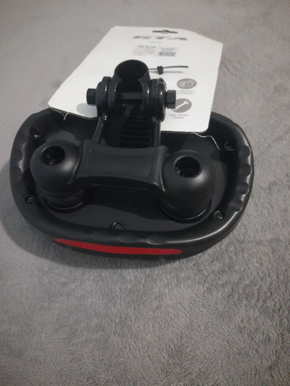 Selim de Bicicleta GTA Comfort com carrinho novo lacrado - Foto 2