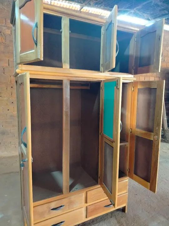 Guarda roupa casal 3 portas  - Foto 4