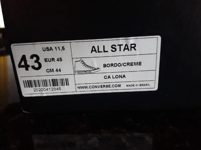 Ténis all star converse