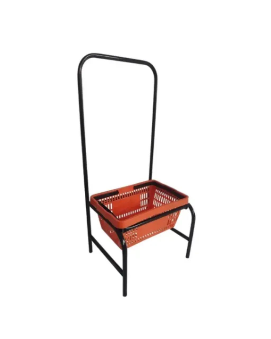 Suporte Para Cestos de Compras - Foto 2