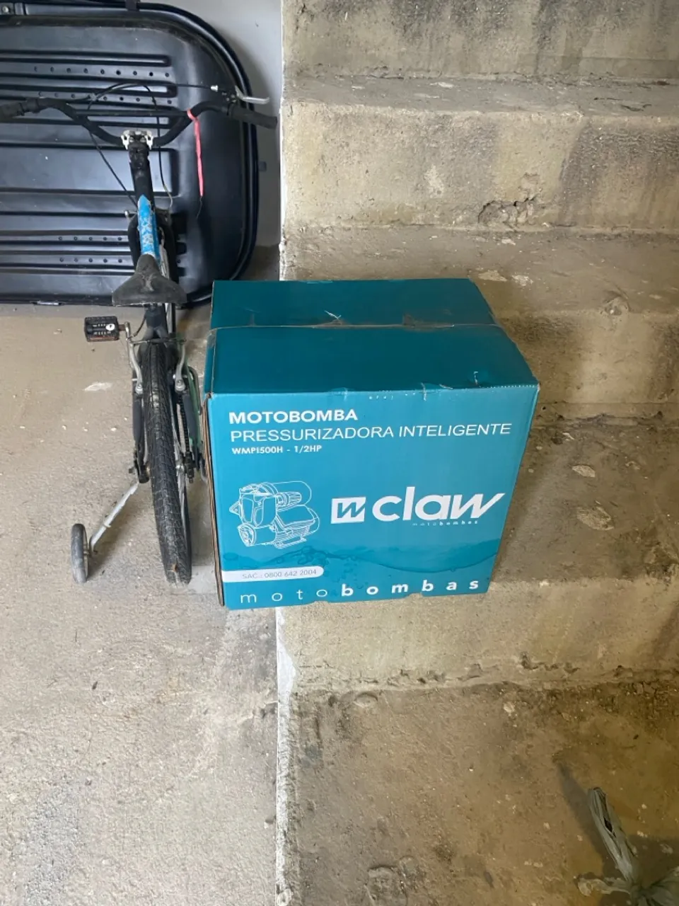 Motobomba Pressurizadora Inteligente Claw