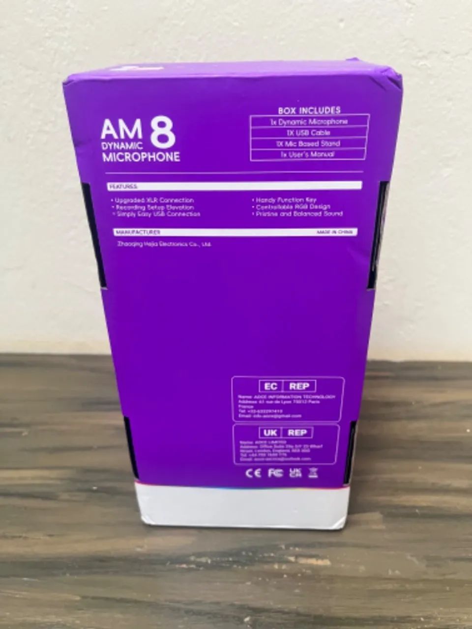 FIFINE Microfone dinâmico USB/XLR com RGB AM8 - Foto 5