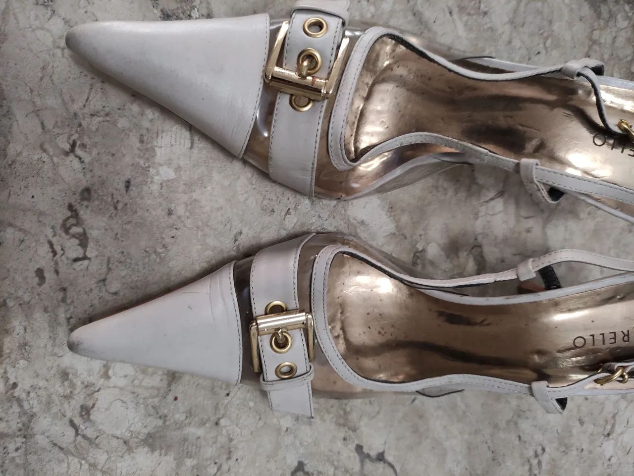 Sandálias Corello transparentes - Foto 4