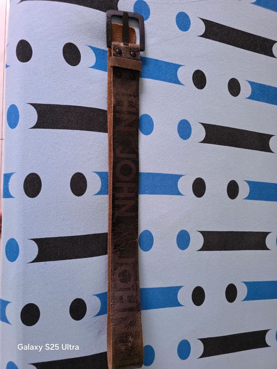 Cinto de Couro legítimo John John Rústico 