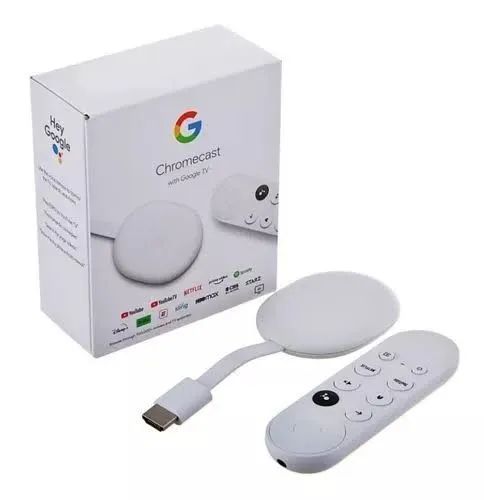 Google Chromecast com Google TV - Novo