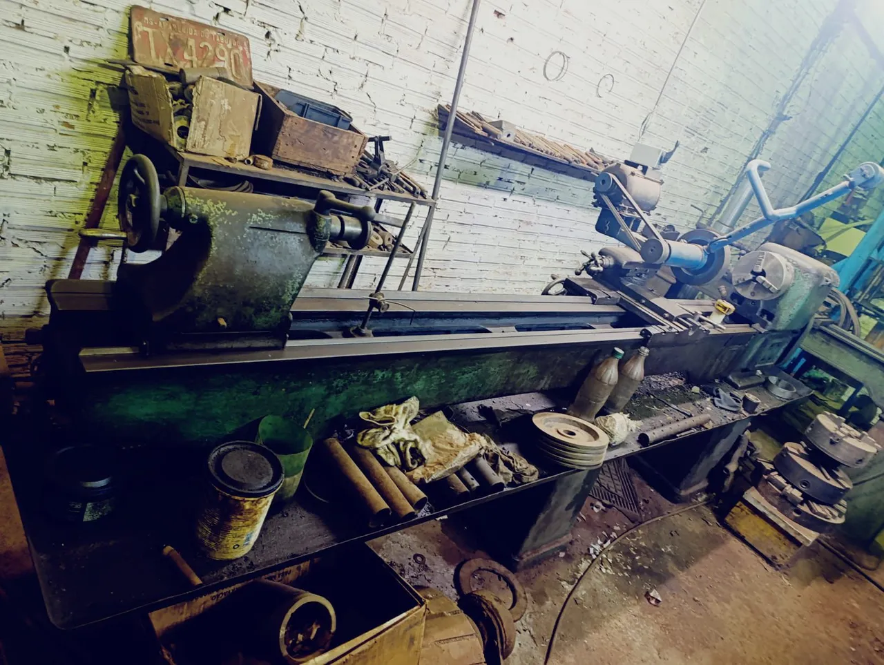 Torno Mecânico Industrial