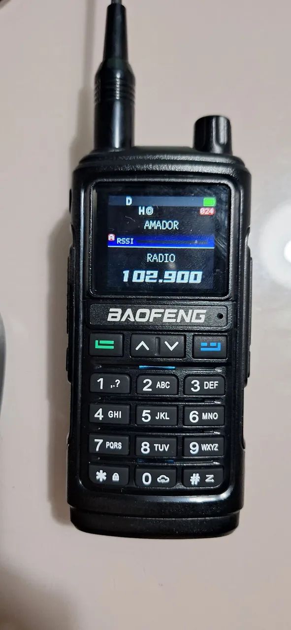 Rádio amador Baofeng UV 17 pro GPS