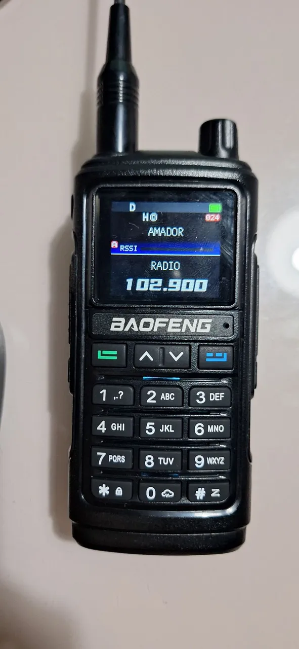 Rádio amador Baofeng UV 17 pro GPS