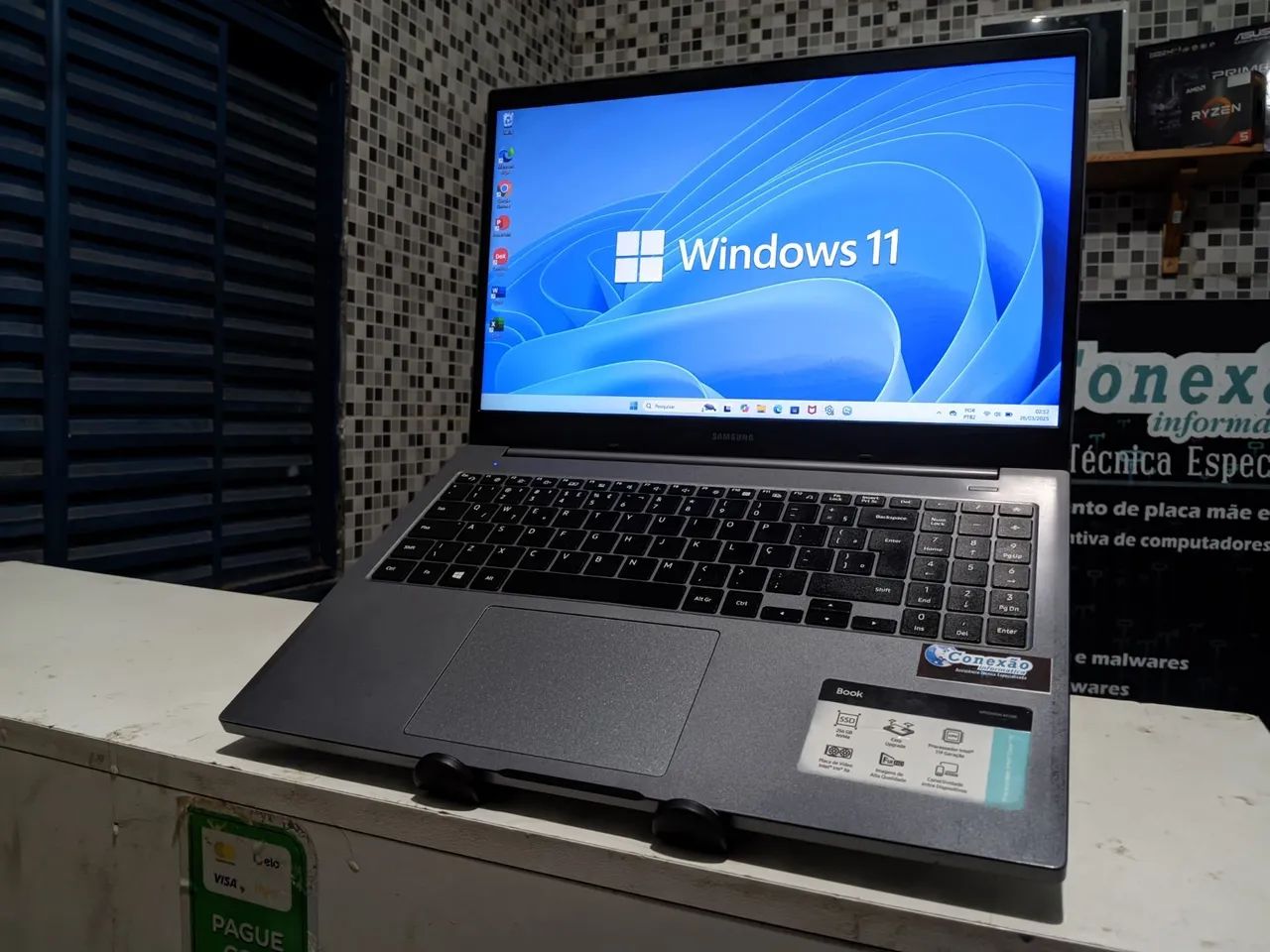 Notebook Samsung book Core i5 11° Geração 16Gb RAM (A pronta entrega)