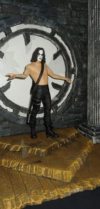 DIORAMA ACTION FIGURE O CORVO - Foto 2
