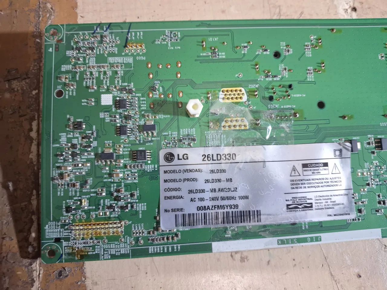 Placa Principal LG 26LD330 - Peça Original