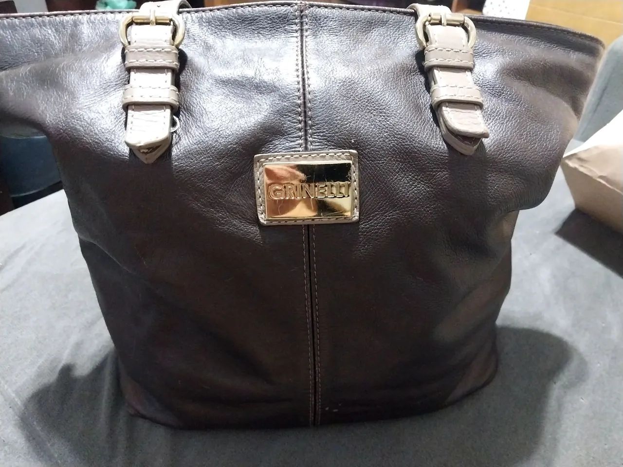 Bolsa Grinelli Marrom - Foto 2