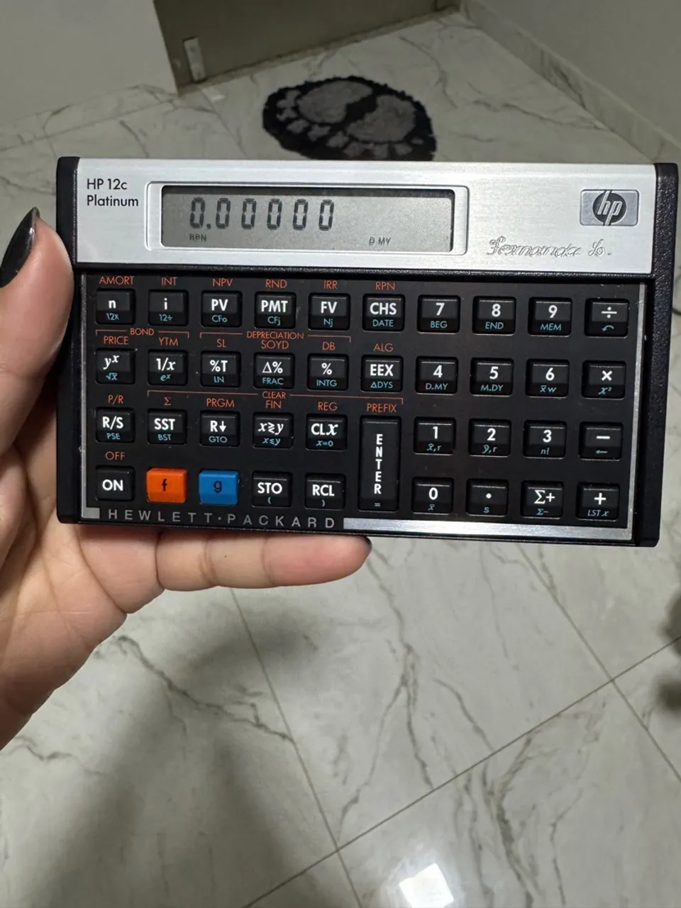 Calculadora HP 12c Platinum - Financeira