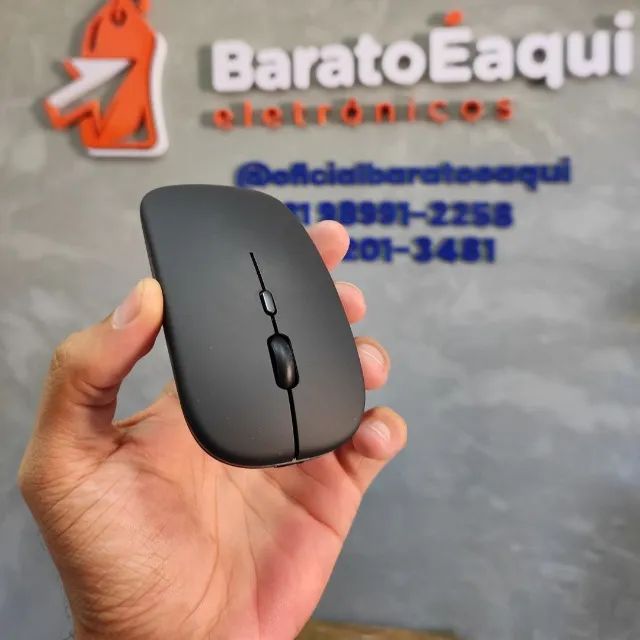 Mouse e Teclado Recarregável Bluetooth AN-030  - Foto 5