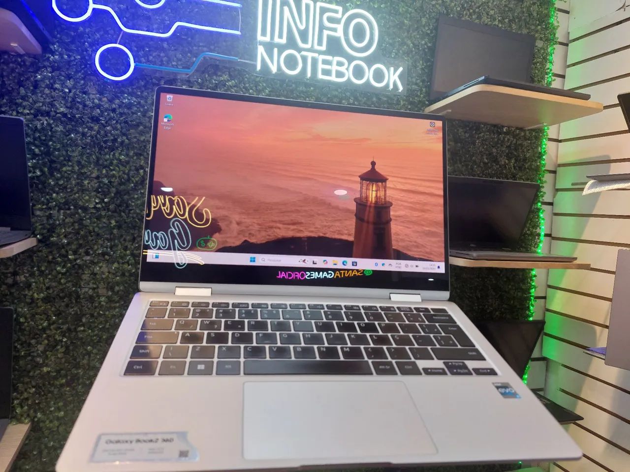 Notebook Samsung Galaxy Book 2 360