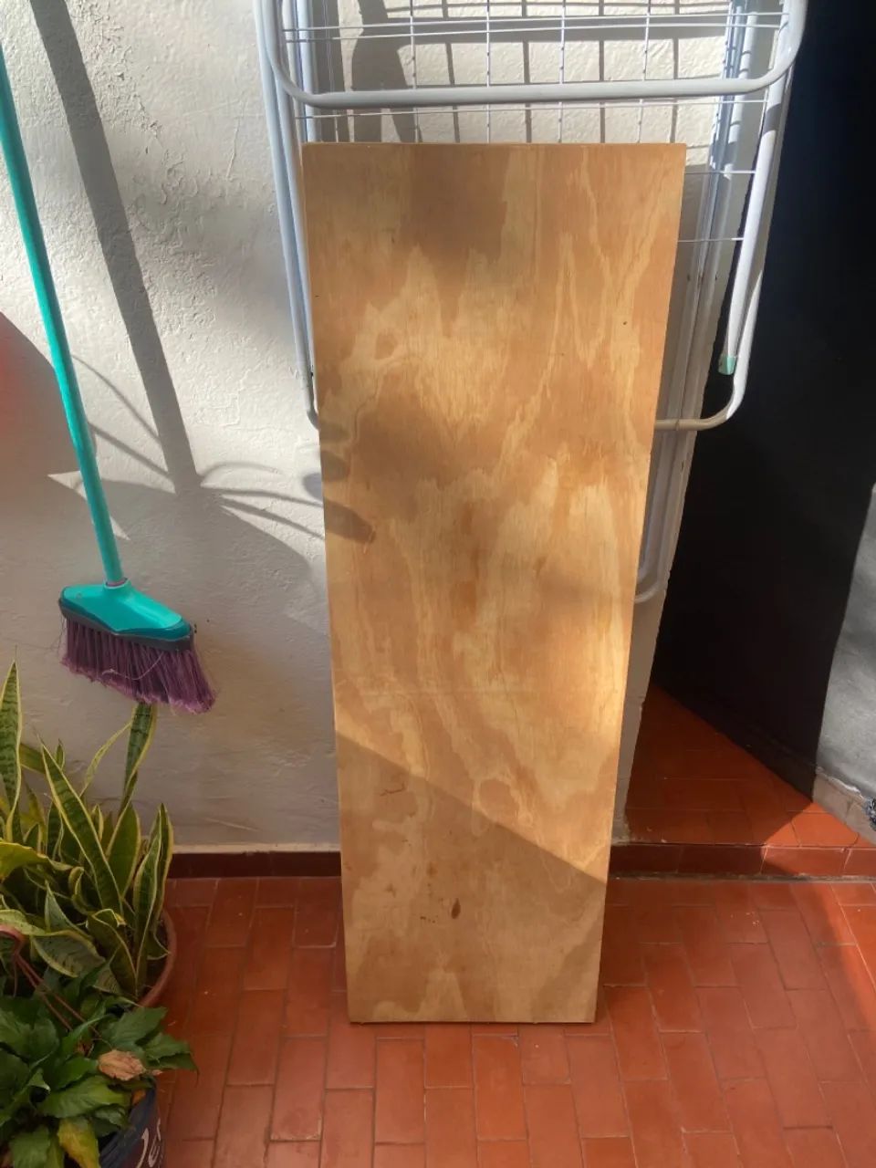Mesa suspensa mdf 130x40 com suporte - Foto 2