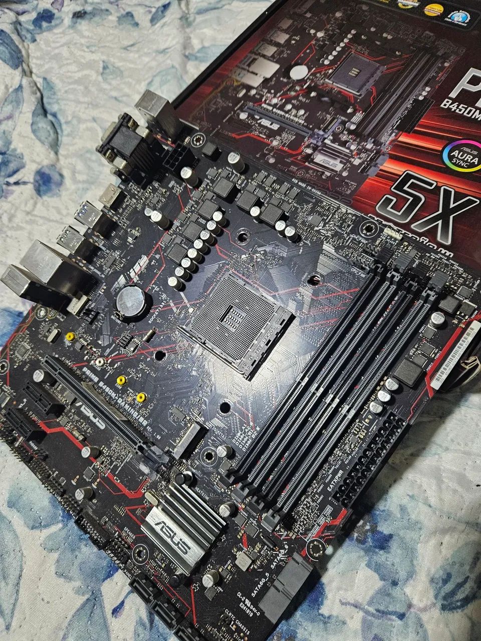 Placa Mãe ASUS PRIME B450M-GAMING/BR - Foto 4