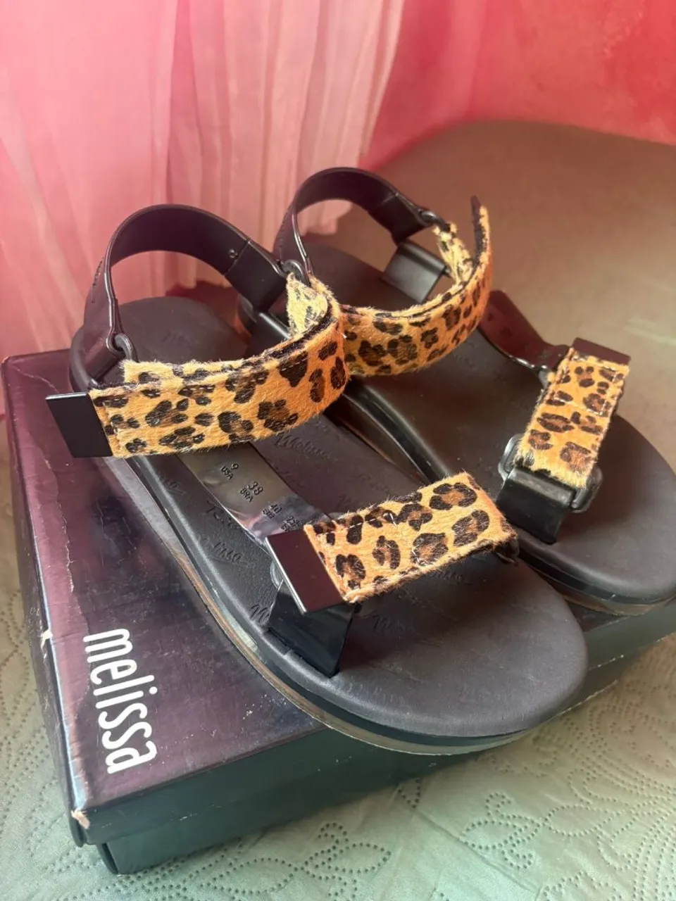 Sandália Melissa Animal Print