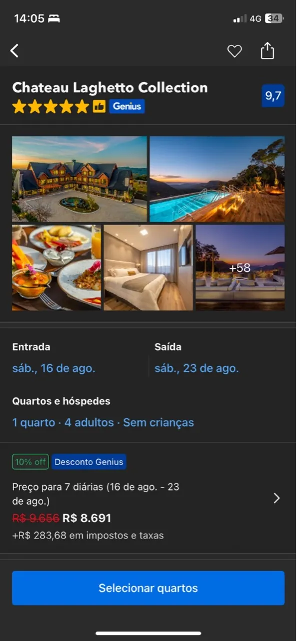 OPORTUNIDADE: hotel 5 estrelas em Gramado RS - metade do preço!!