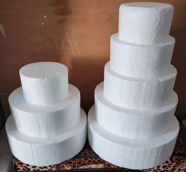 Base de Isopor para bolo fake