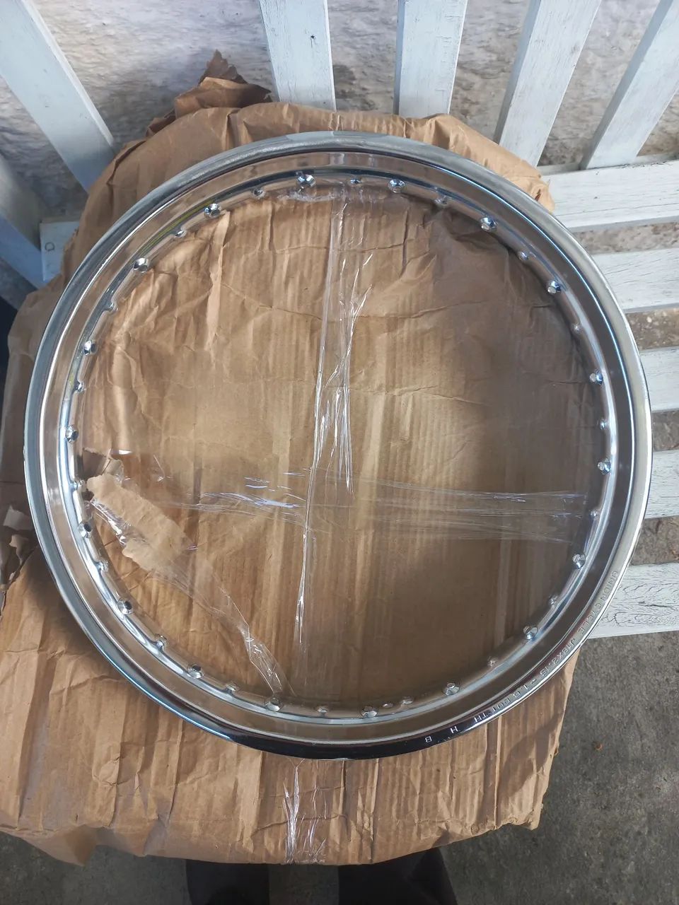 Aro de Roda 18x2.15 Pol Chrome lander,Tenere, Xre, Tornado 