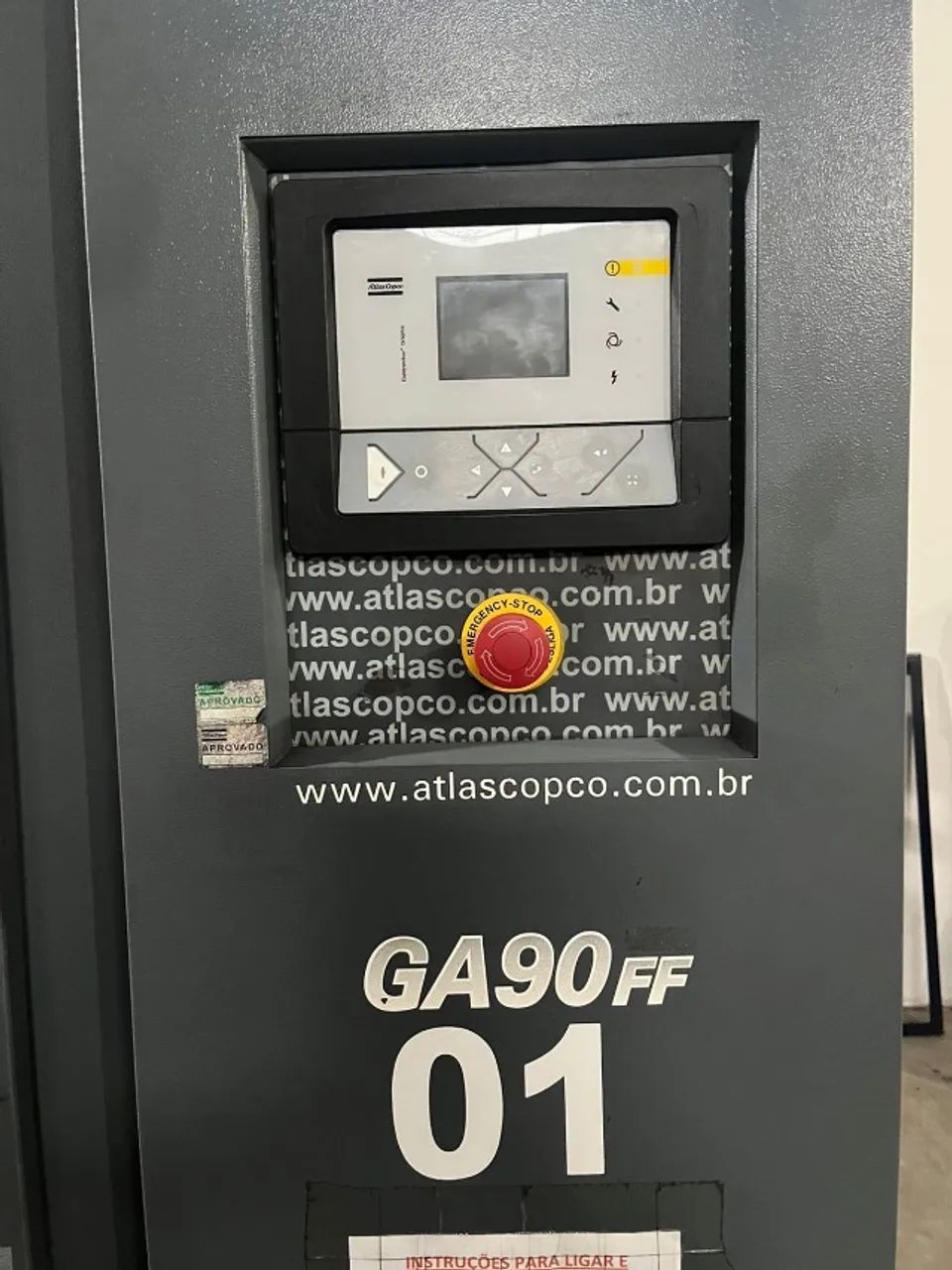 Compressor parafuso Atlas Copco GA90 FF - Foto 2