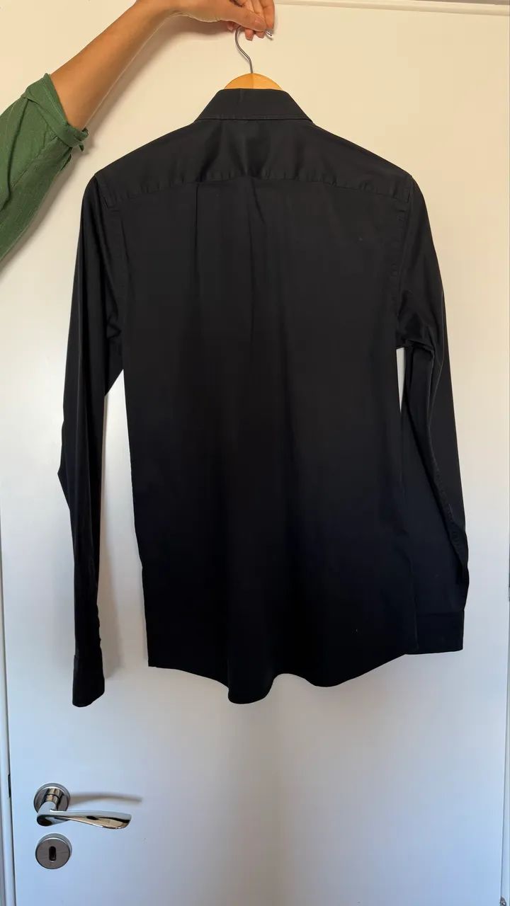 Camisa preta Zara - Foto 3