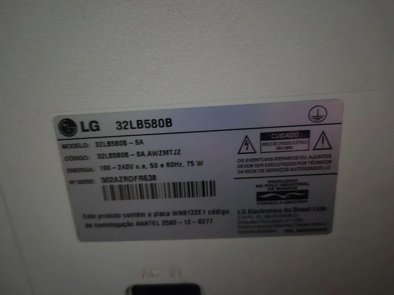 TV LG 32lb580b 32 polegadas  - Foto 3