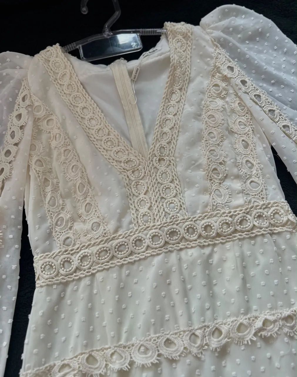 Vestido de Renda curto Ave Rara  - Foto 3