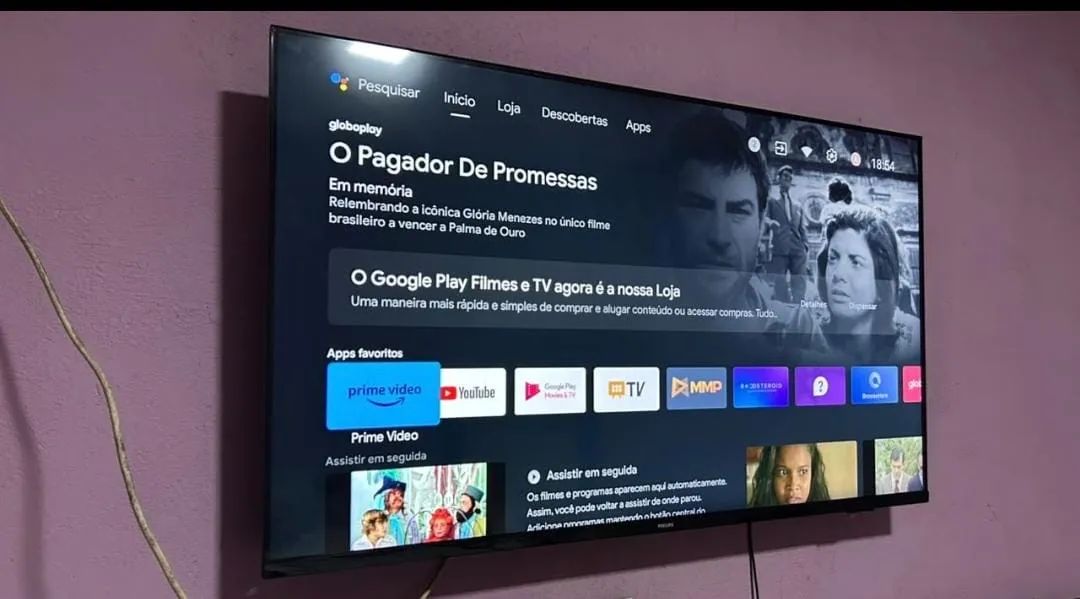 Tv 55 polegadas toda perfeita 