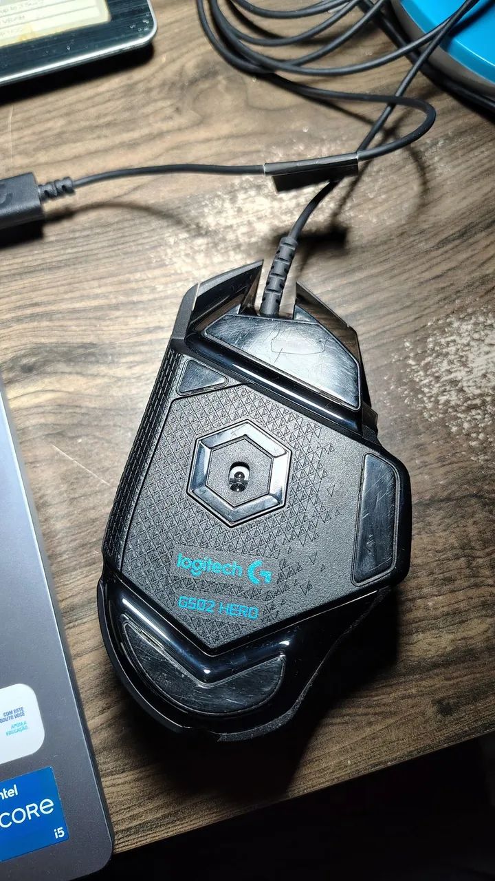 Mouse gamer Logitech G 502 HERO. Funcionando perfeitamente.  - Foto 2