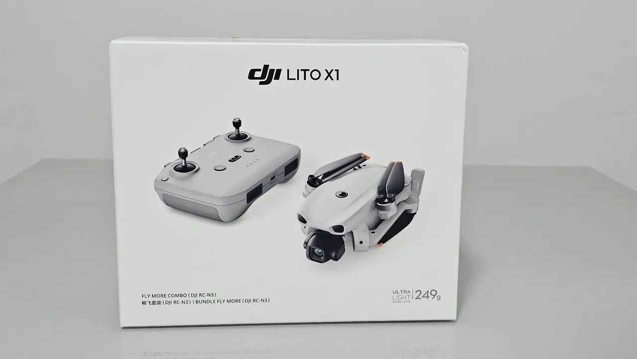Dji Lito X1 Flymore combo com RCn3 Lacrado.